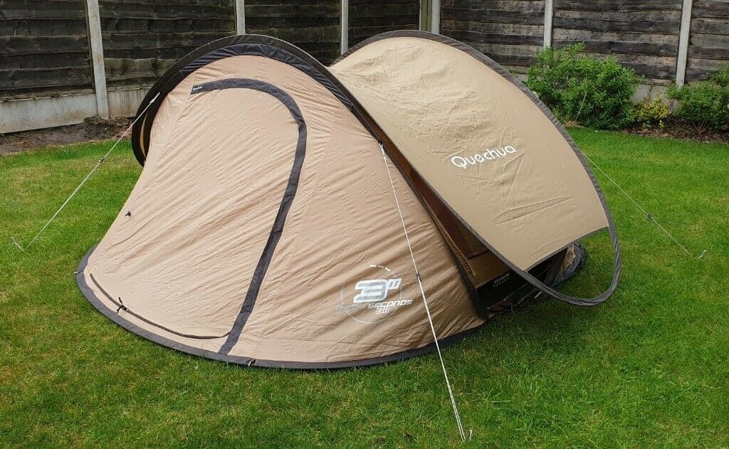 Quechua 3" tent 2 personen