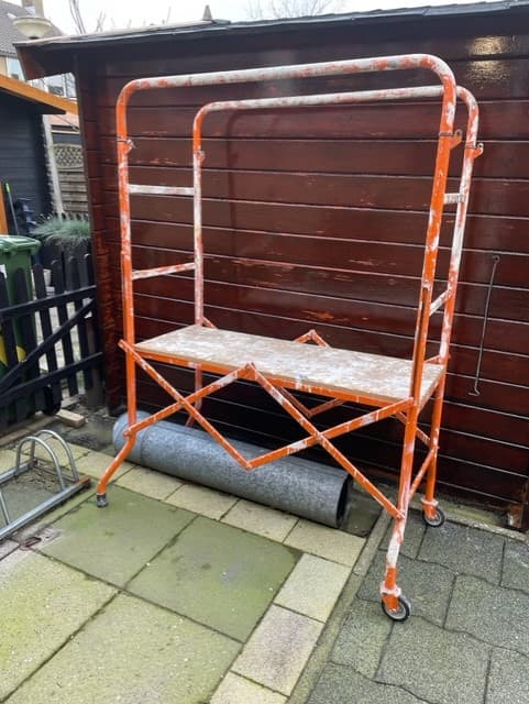 Bouw- of werksteiger.