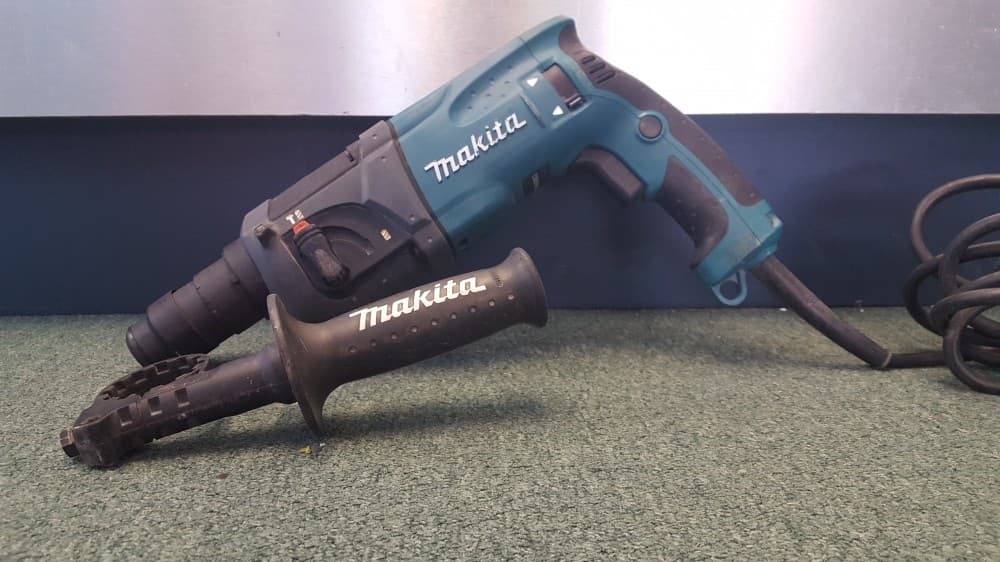 Makita boorhamer SDS, pakt echt alles