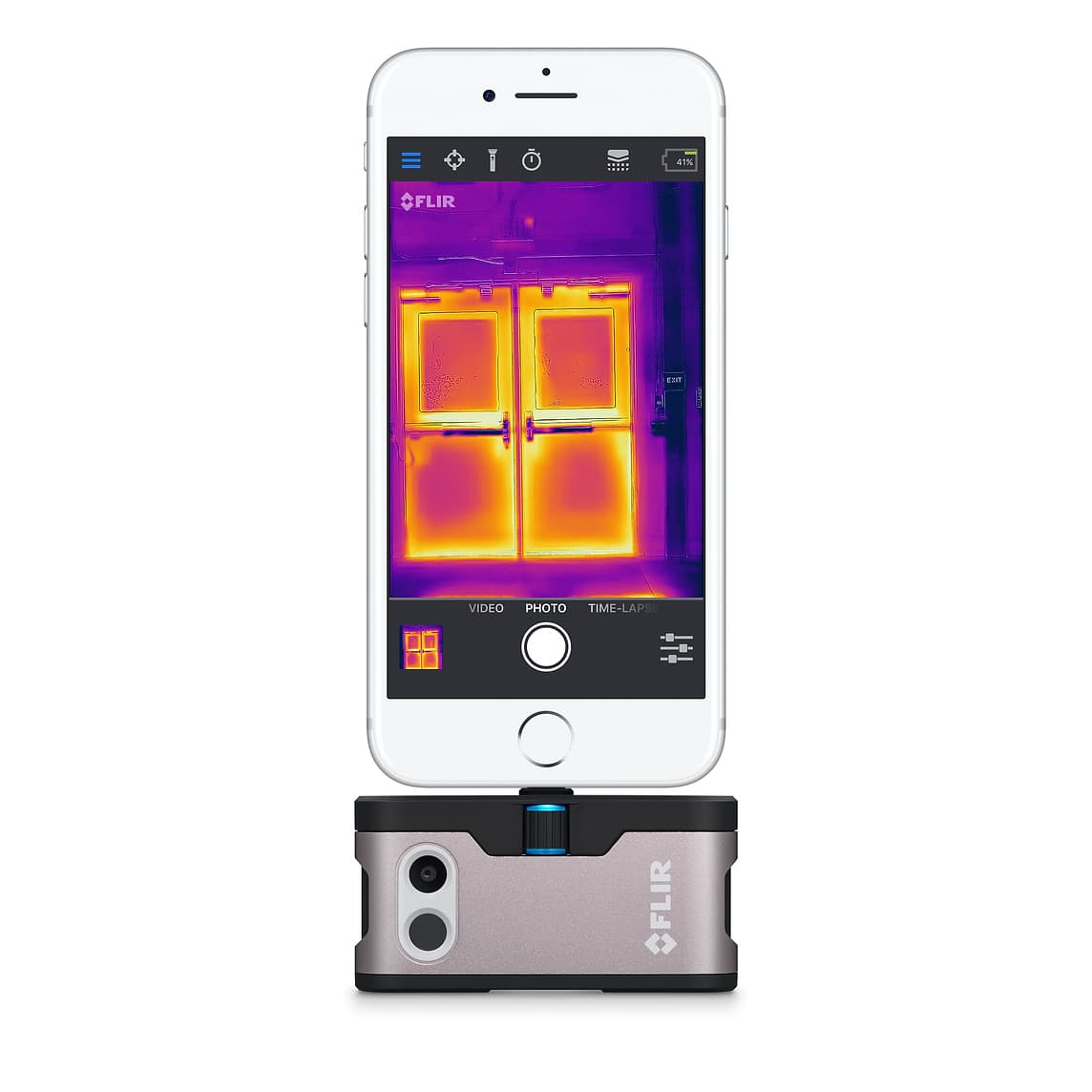 Warmtebeeldcamera ( Flir incl. telefoon )