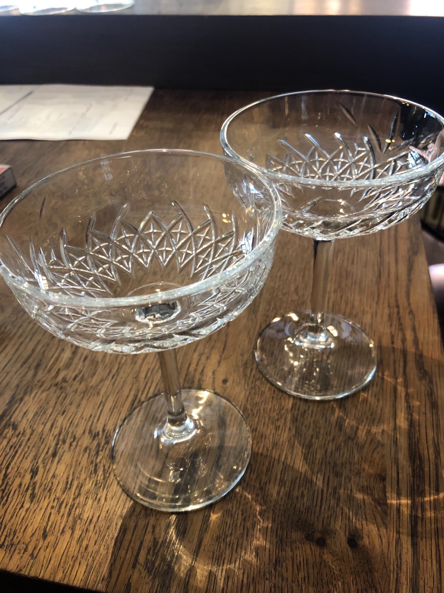 Cocktailglas, champagneglas