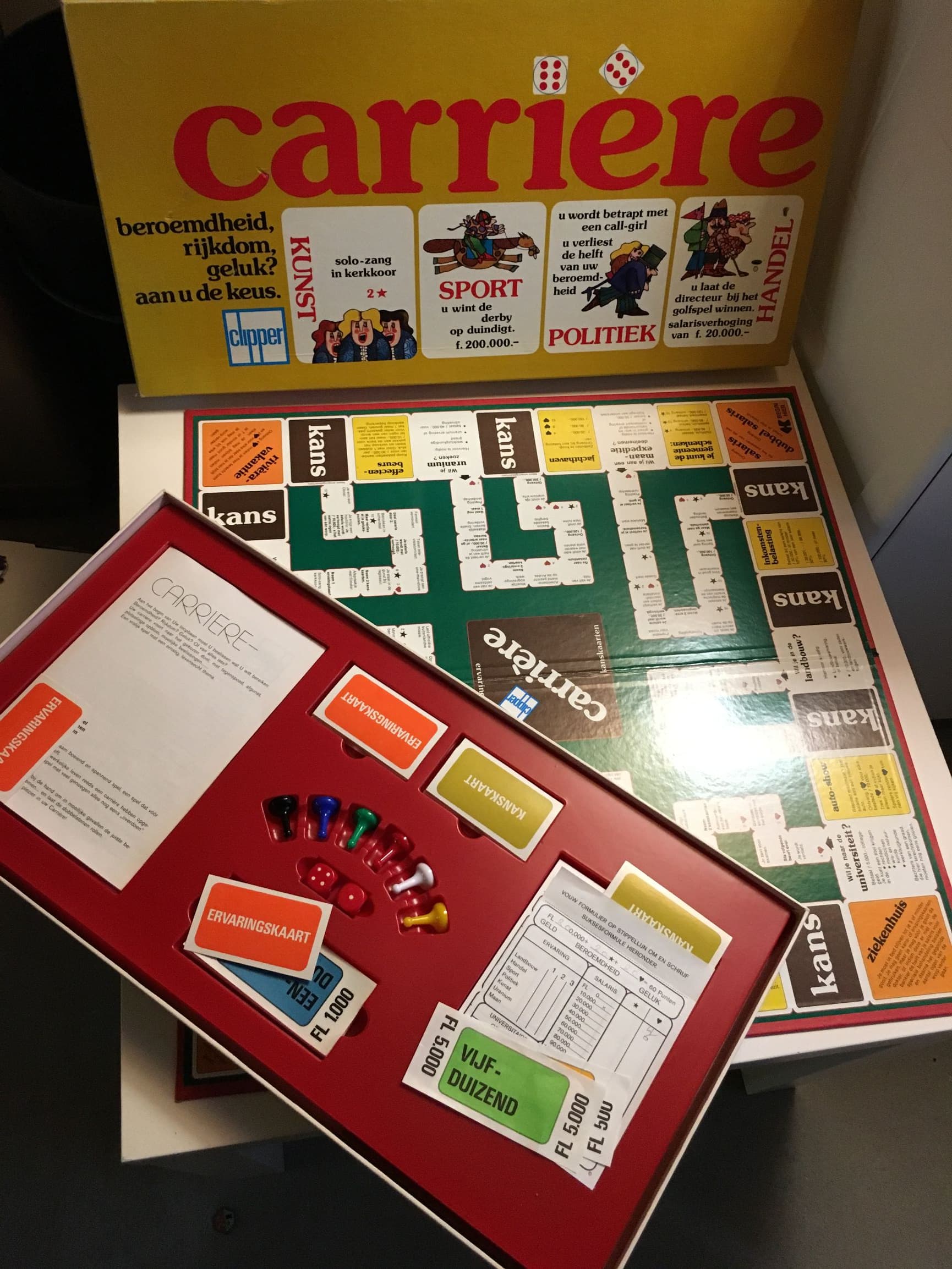 Carrière - het spel