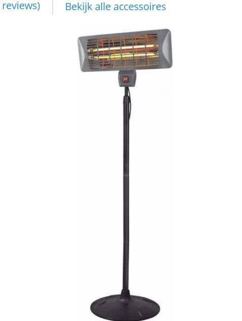 elektrische terrasverwarmer