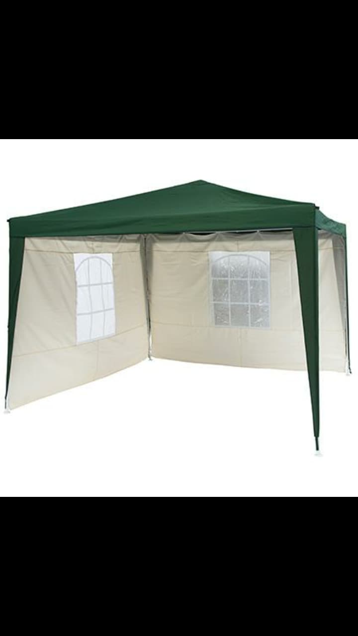 Partytent zonder zijwanden
