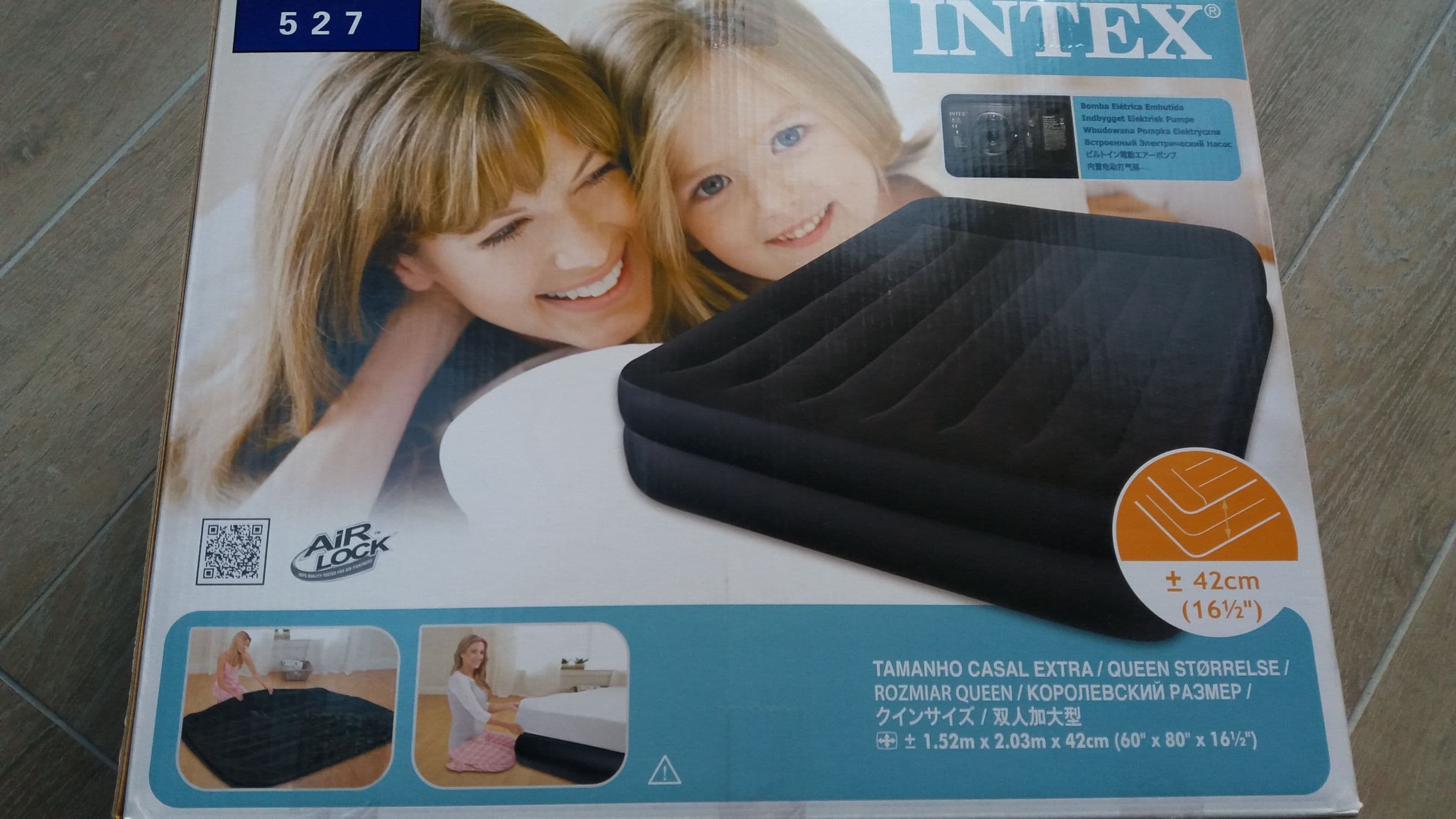 Elektrische luchtmatras