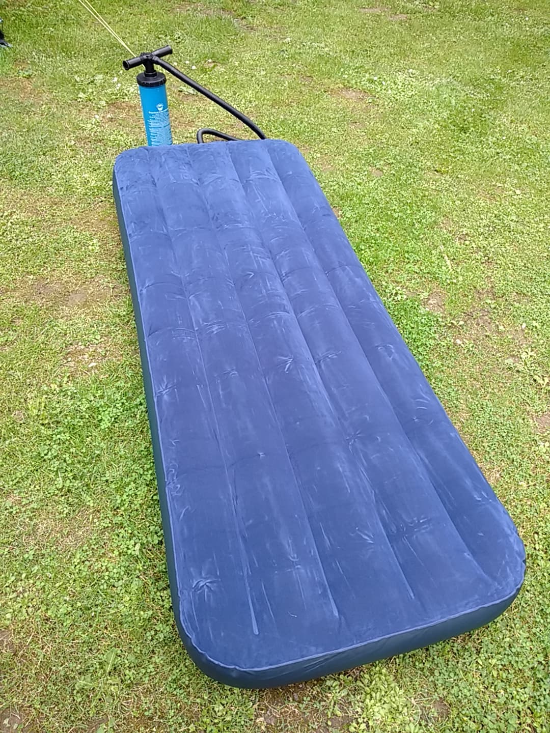 Opblaasbed voor 1 persoon