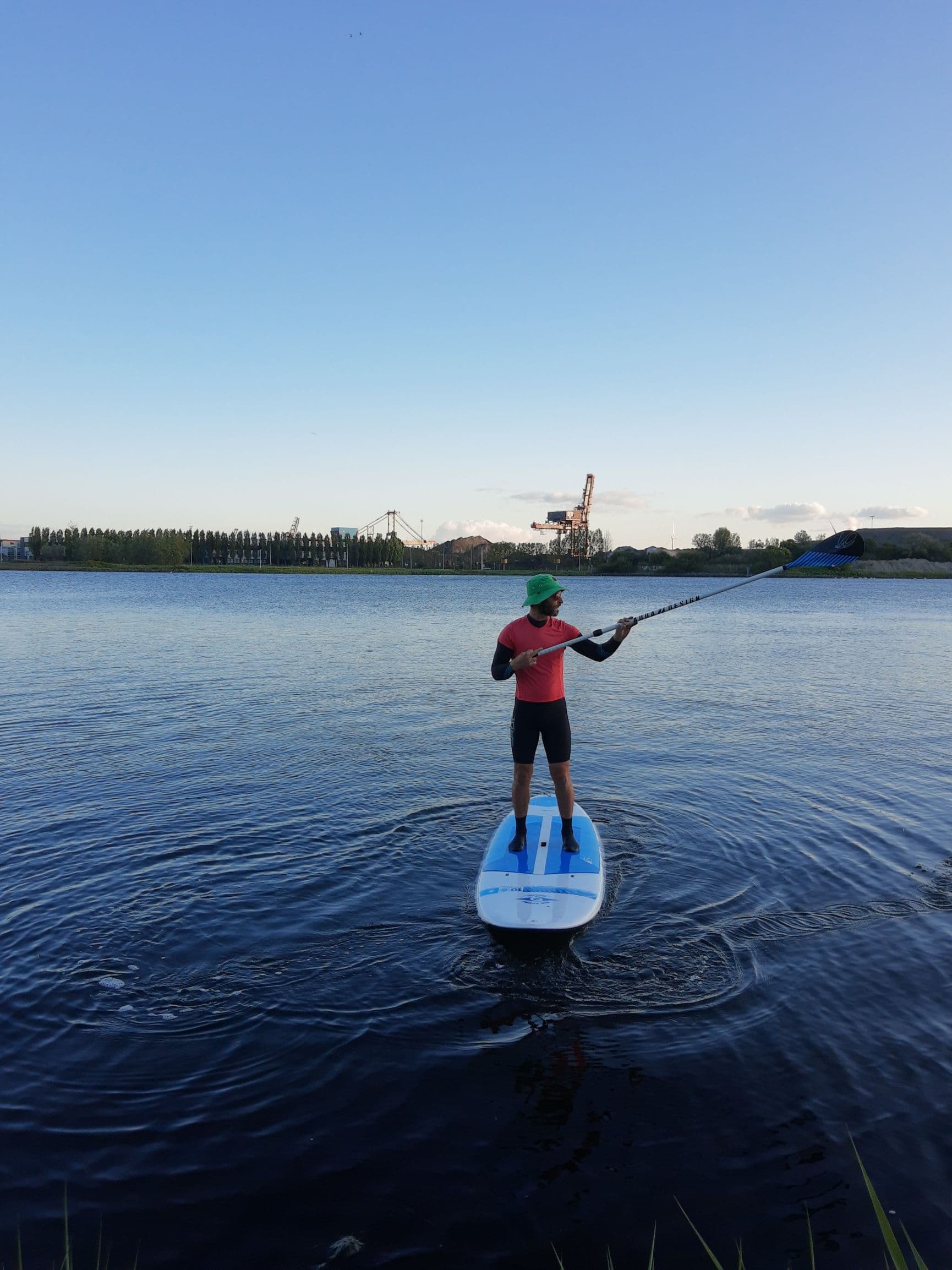 SUP plank + peddel - Bic 10.6 ft Tough Tec
