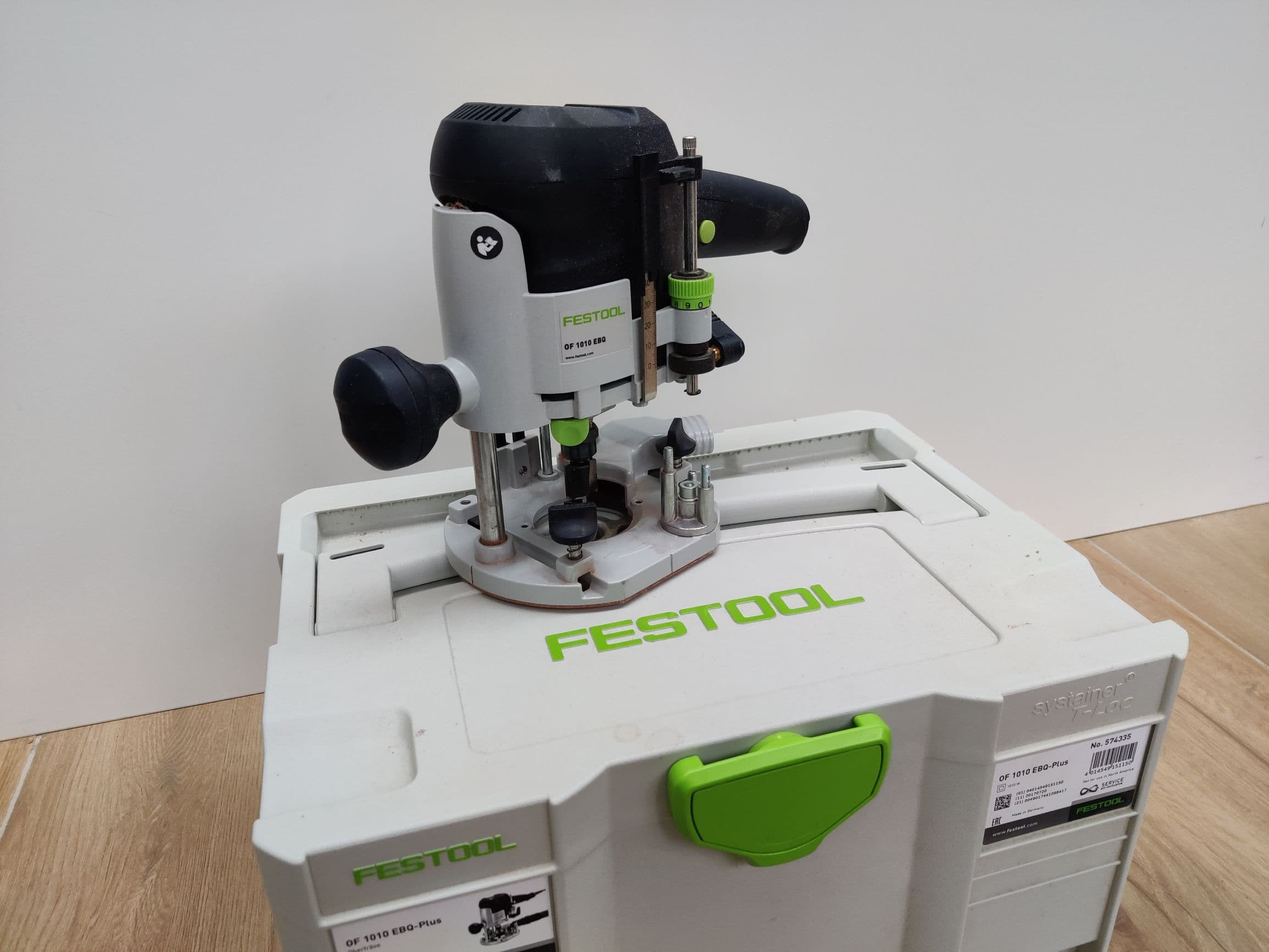 Bovenfrees Festool met freesmallen