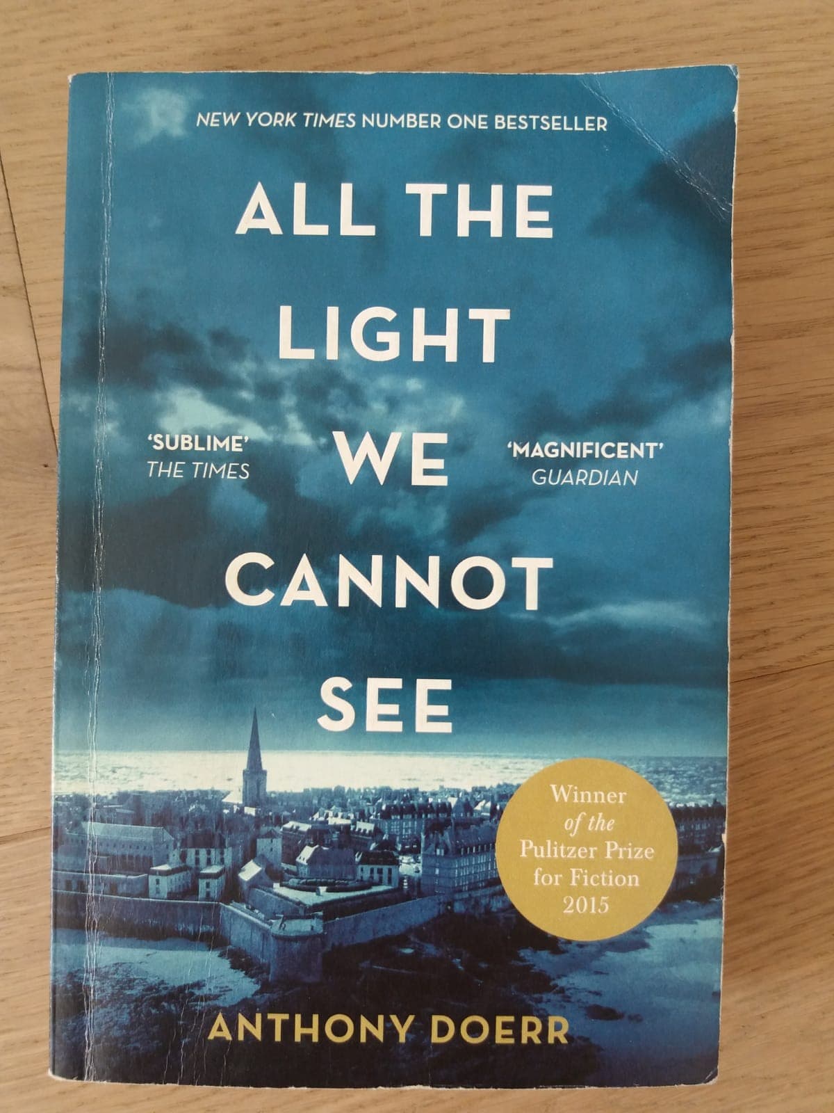 "All the light we cannot see" by Anthony Doerr