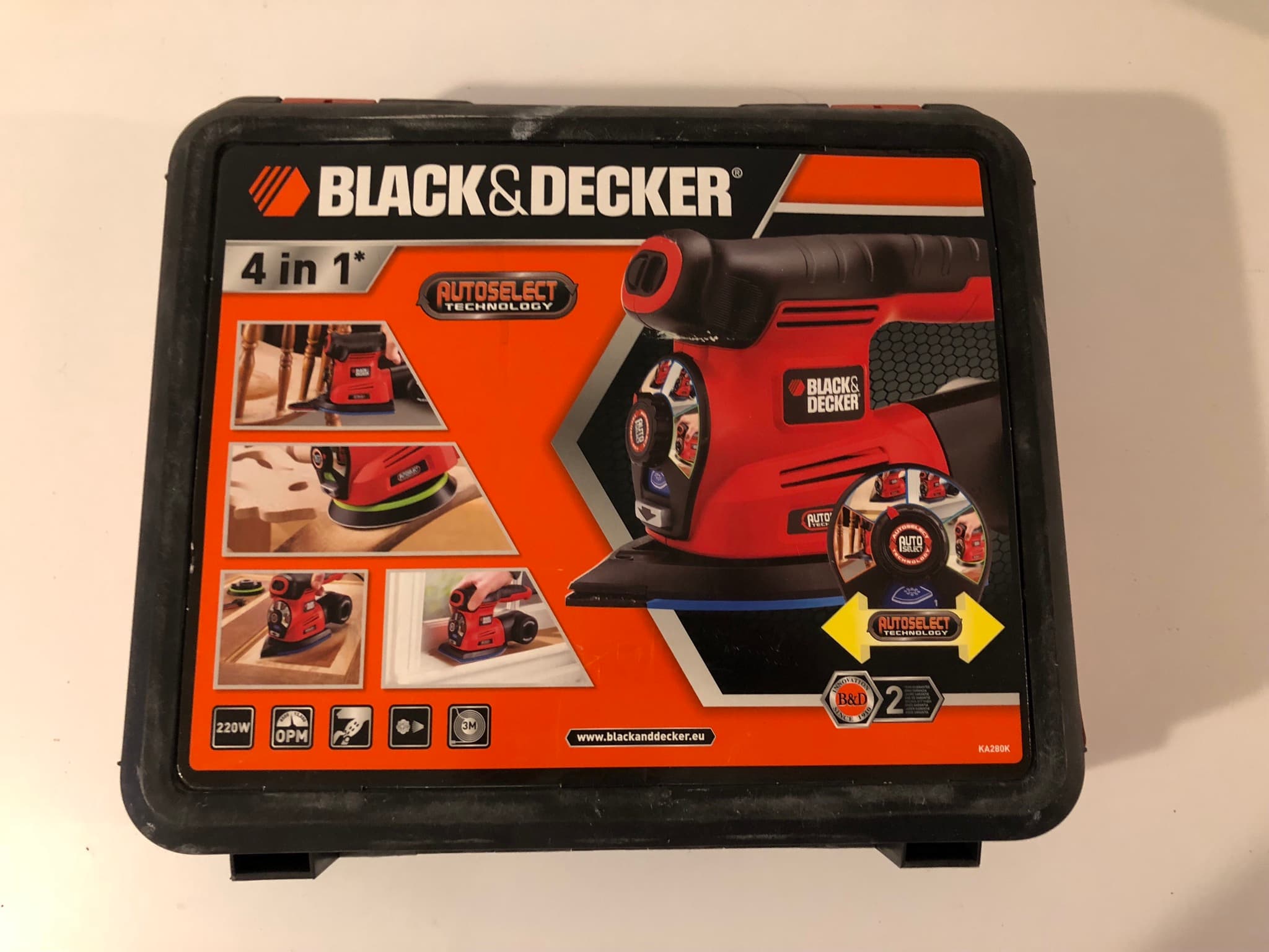 Detailschuurmachine Black & Dekker 4 in 1