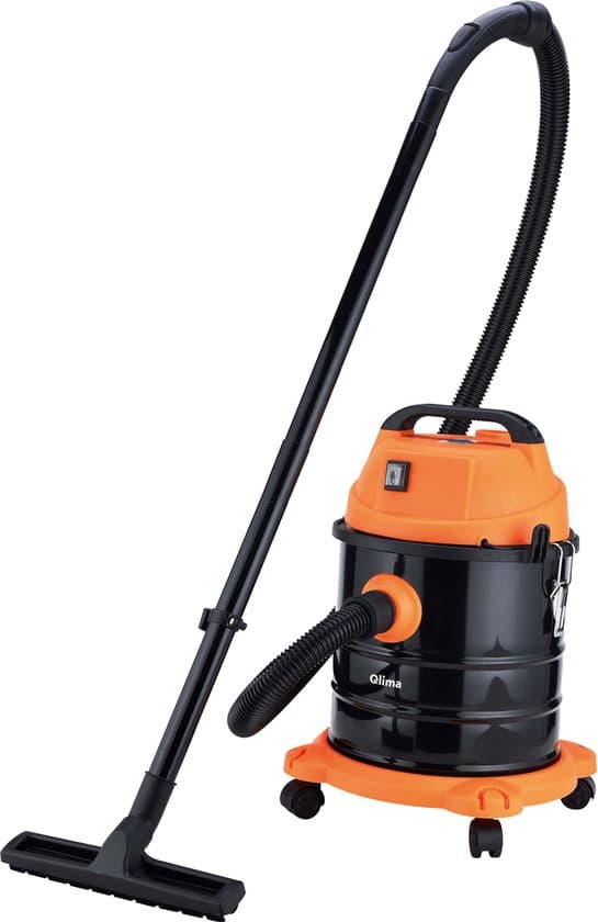 Qlima WDZ520 Nat- en droogzuiger 20 l 1200 W Zwart, Oranje - Stofzuiger