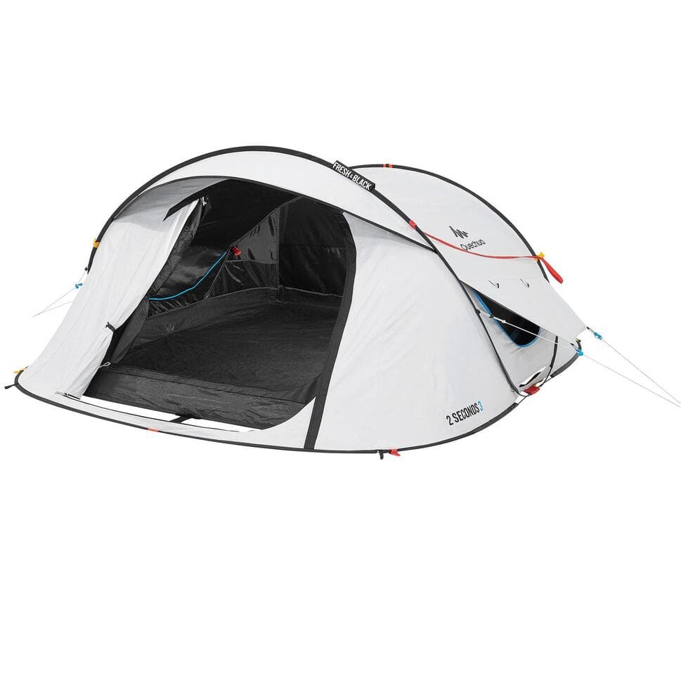 2-3 person popup tent // KAMPEERTENT VOOR 3 PERSONEN 2 SECONDS FRESH&BLACK