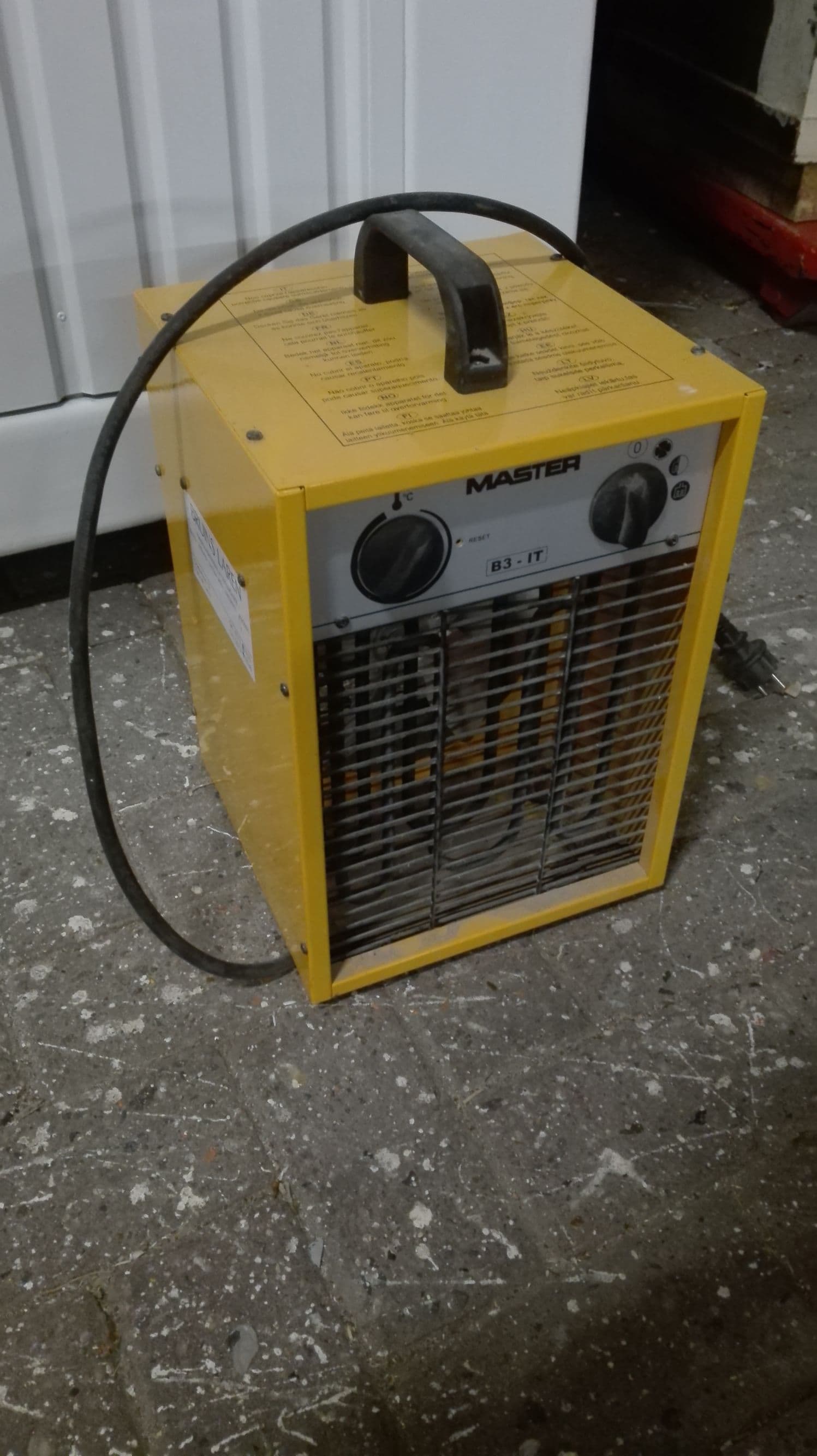 Elektrische kachel 3 kw