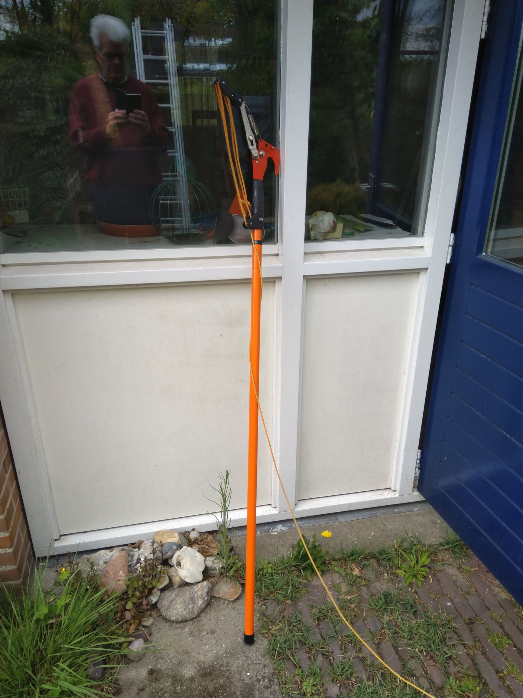 boom snoeischaar met zaag (telescopische steel)