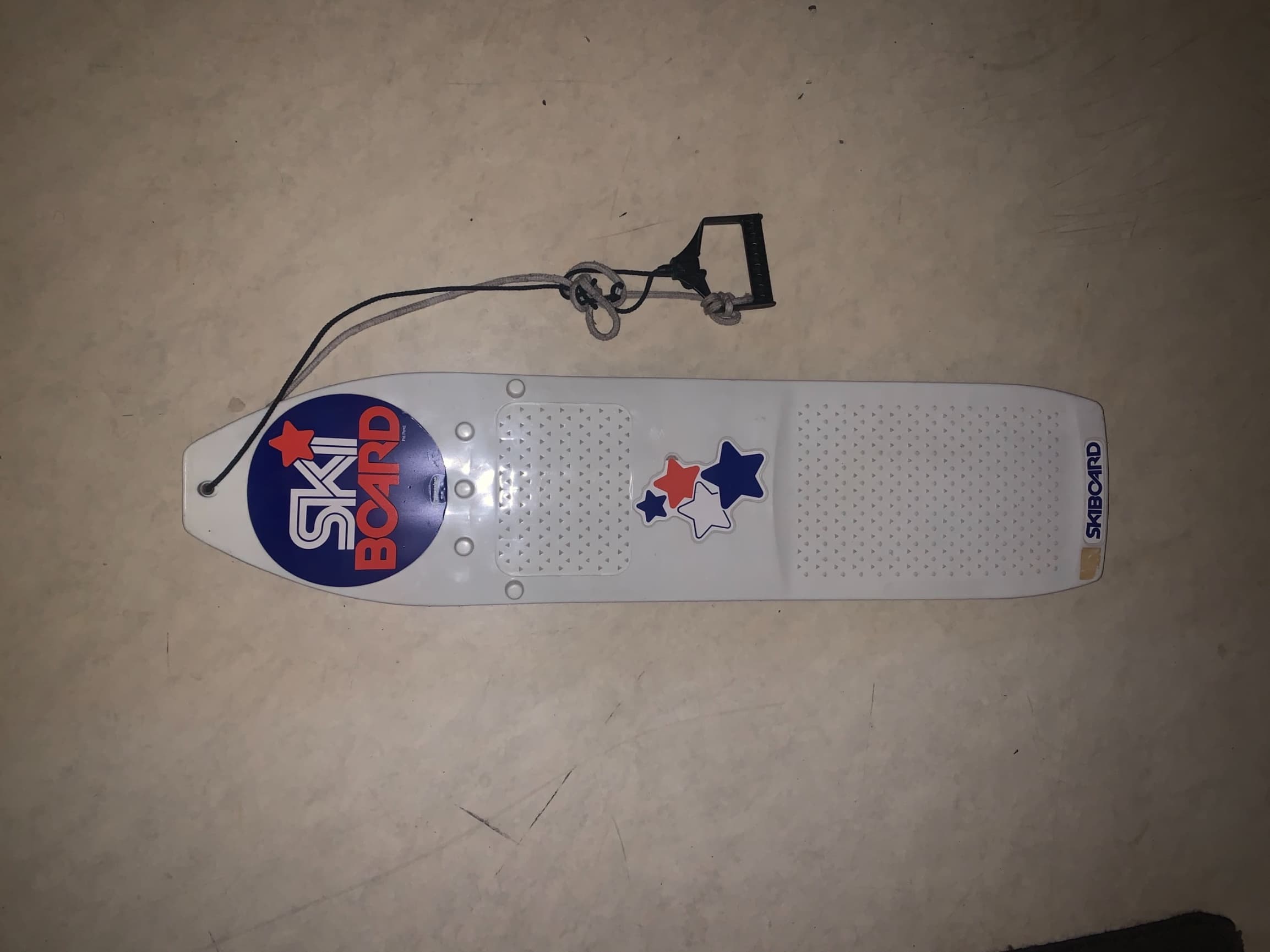 Ski board, ski slee