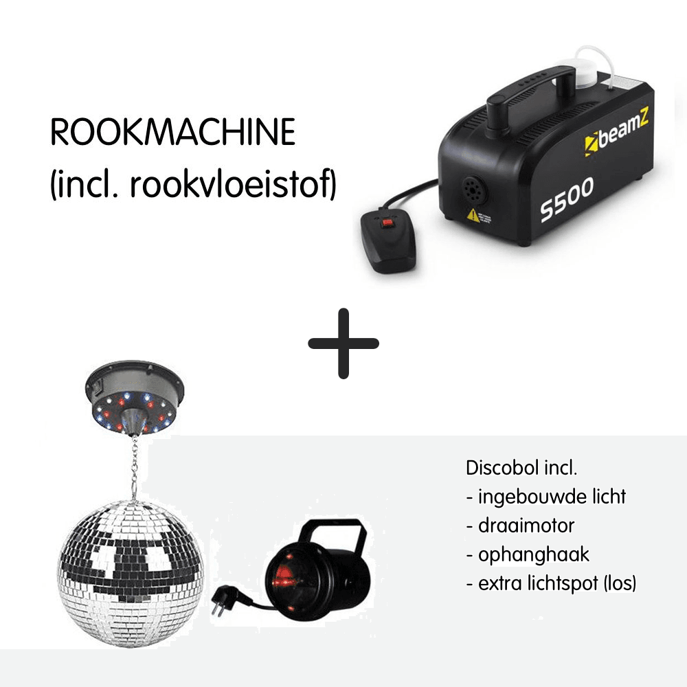 discoset: rookmachine en discobol