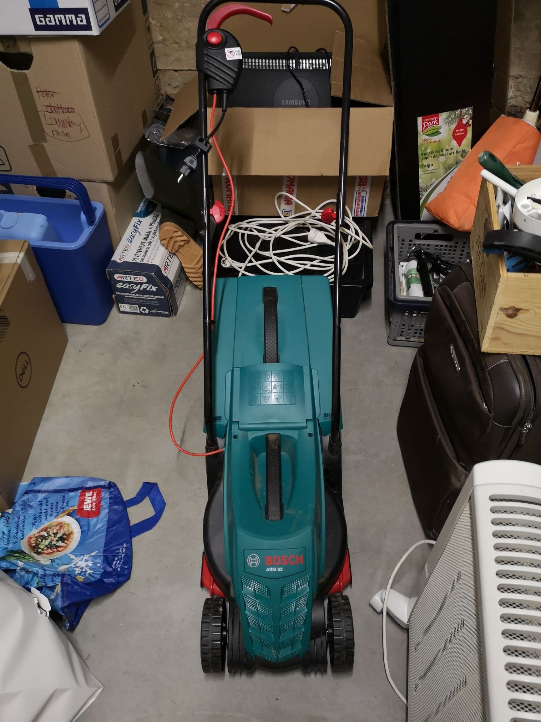 Lawn mower, grasmaaier
