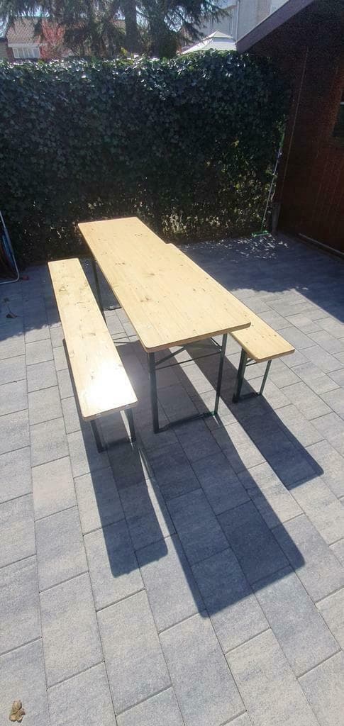 Biertafel set (twee banken)