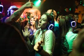Silent disco (10-80 koptelefoons)