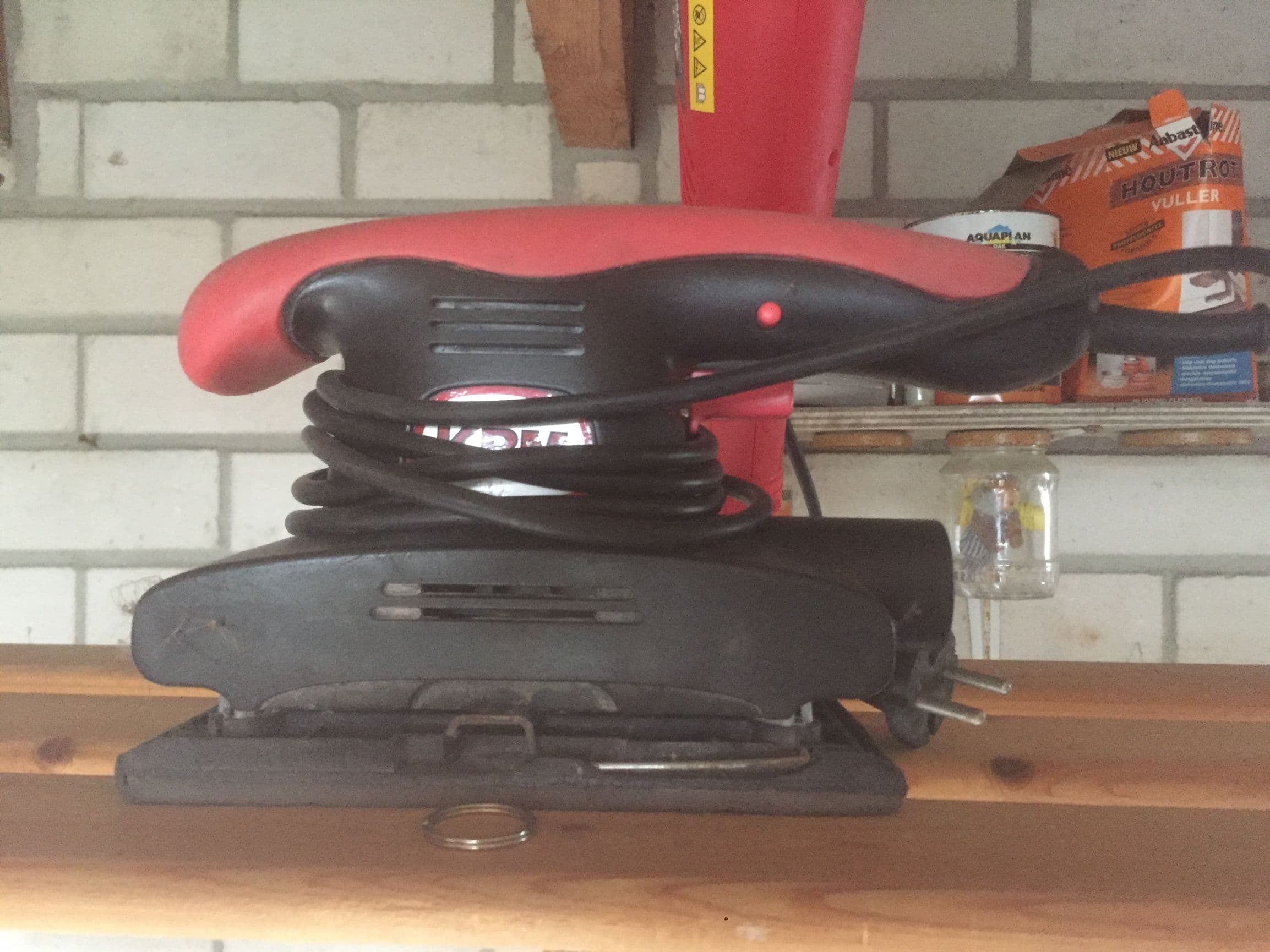 vlakschuurmachine