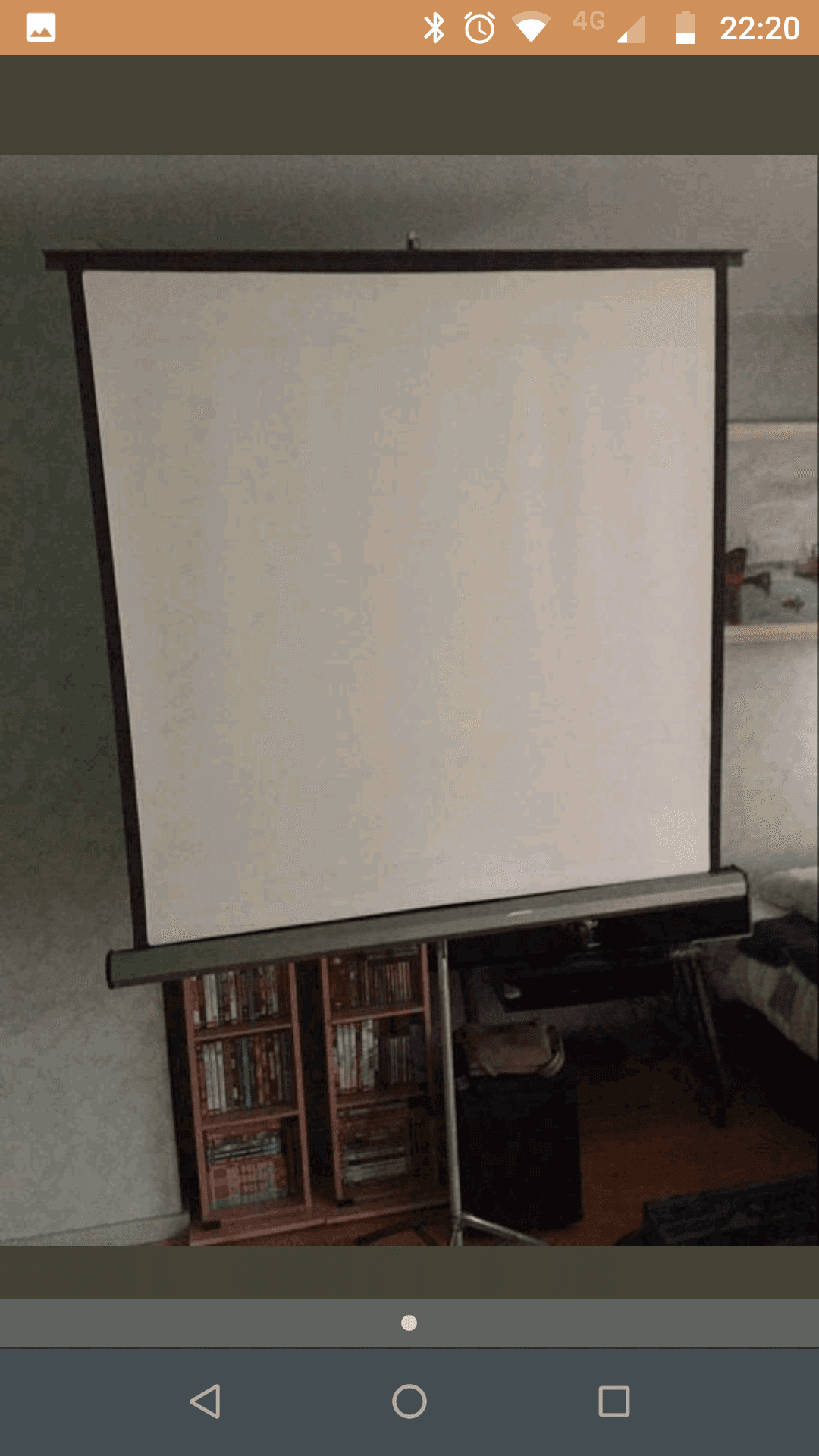 Projectiescherm