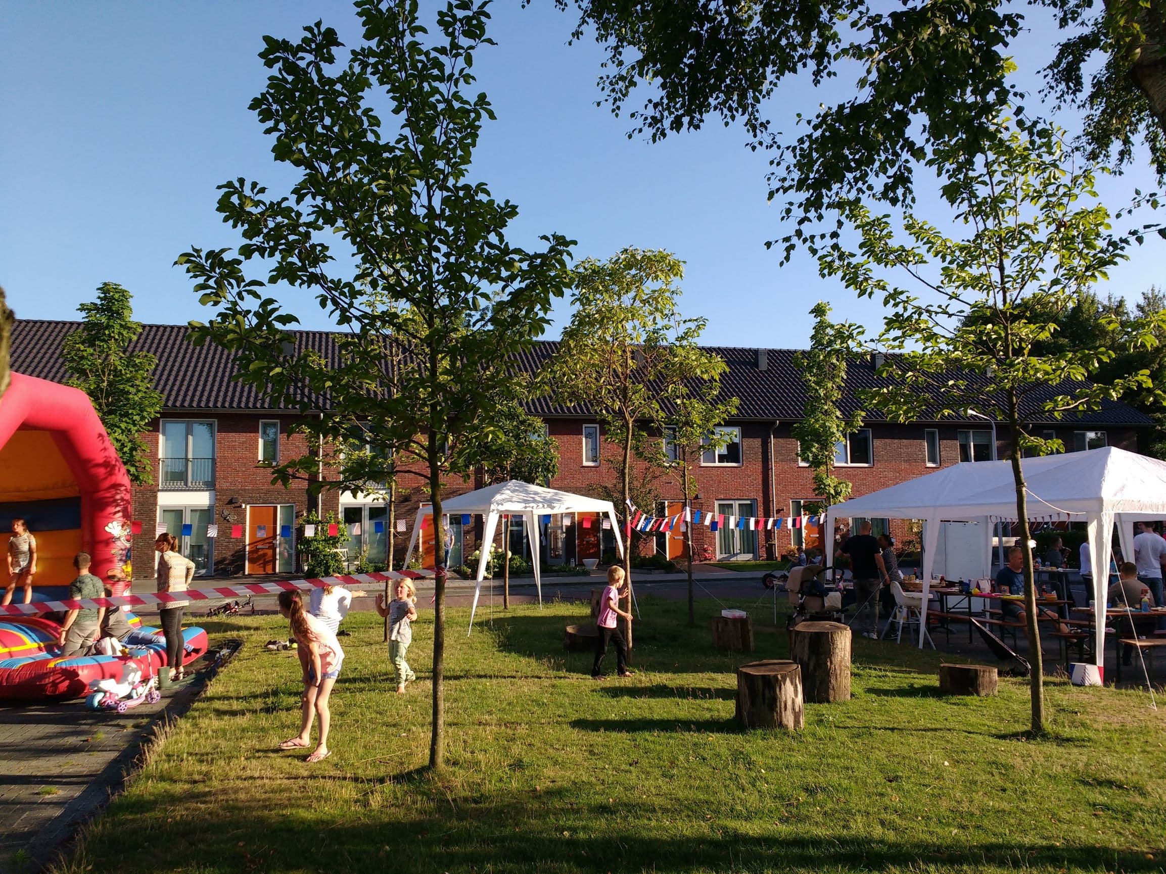 Partytent vierkant
