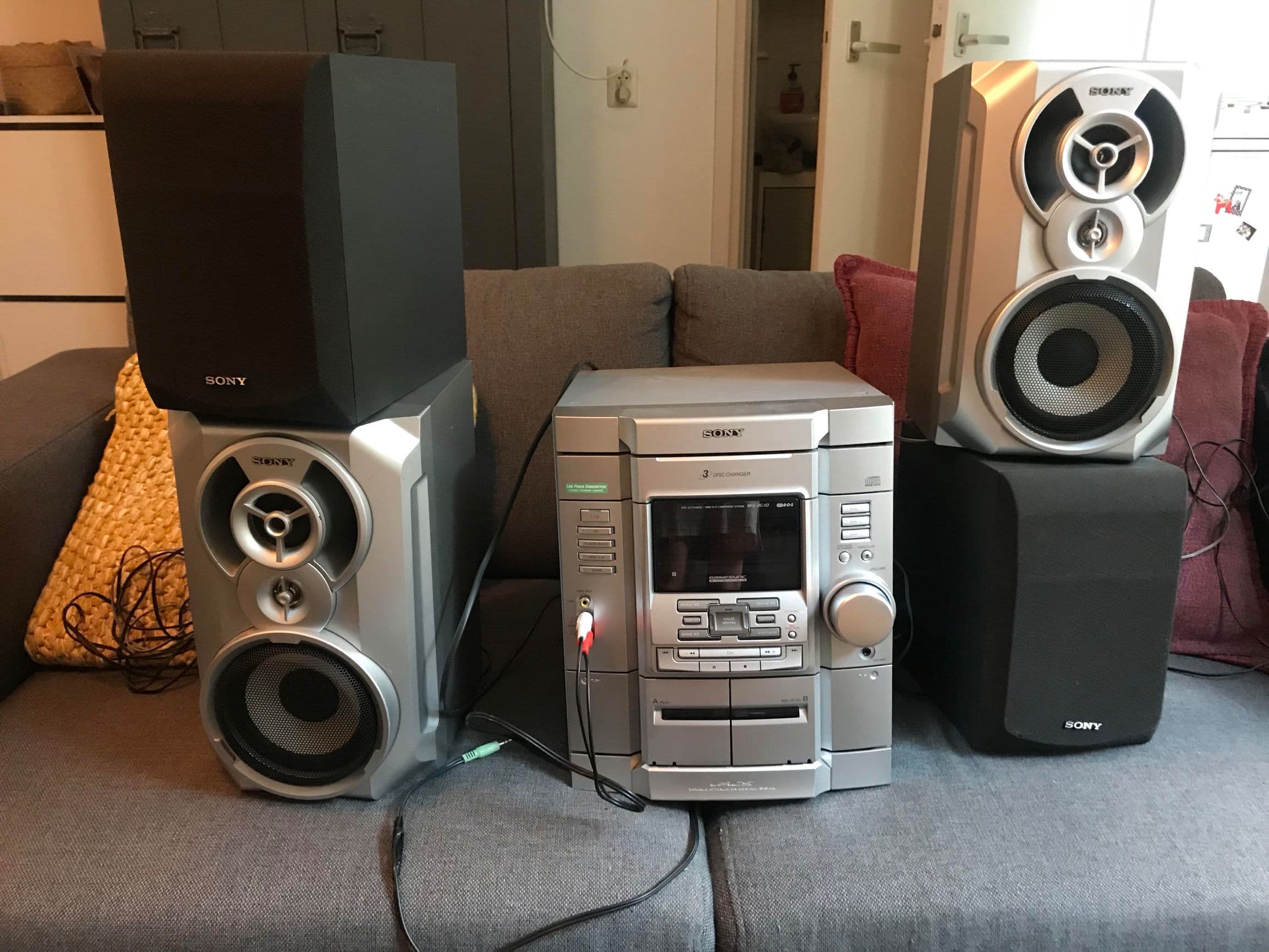 Stereo installatie/speaker set