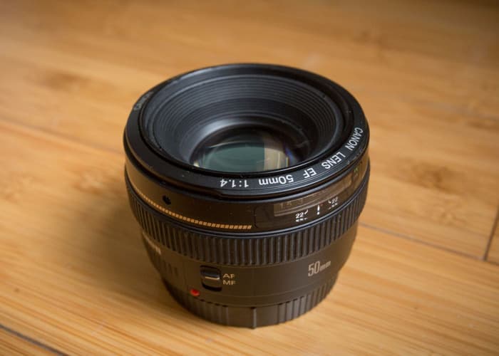canon 50mm F/ 1.4 USM Lens