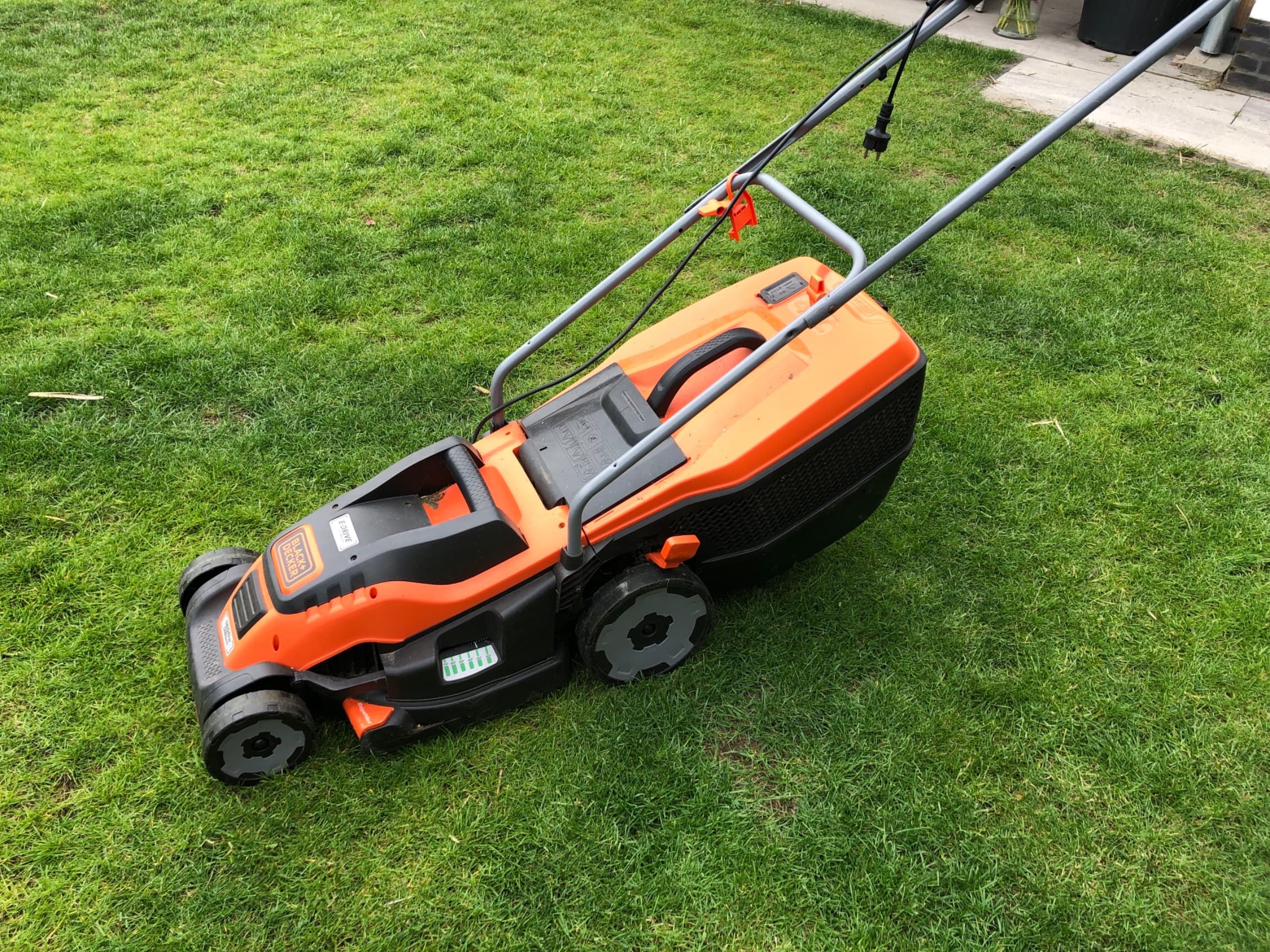 grasmaaier 38cm met opvangbak