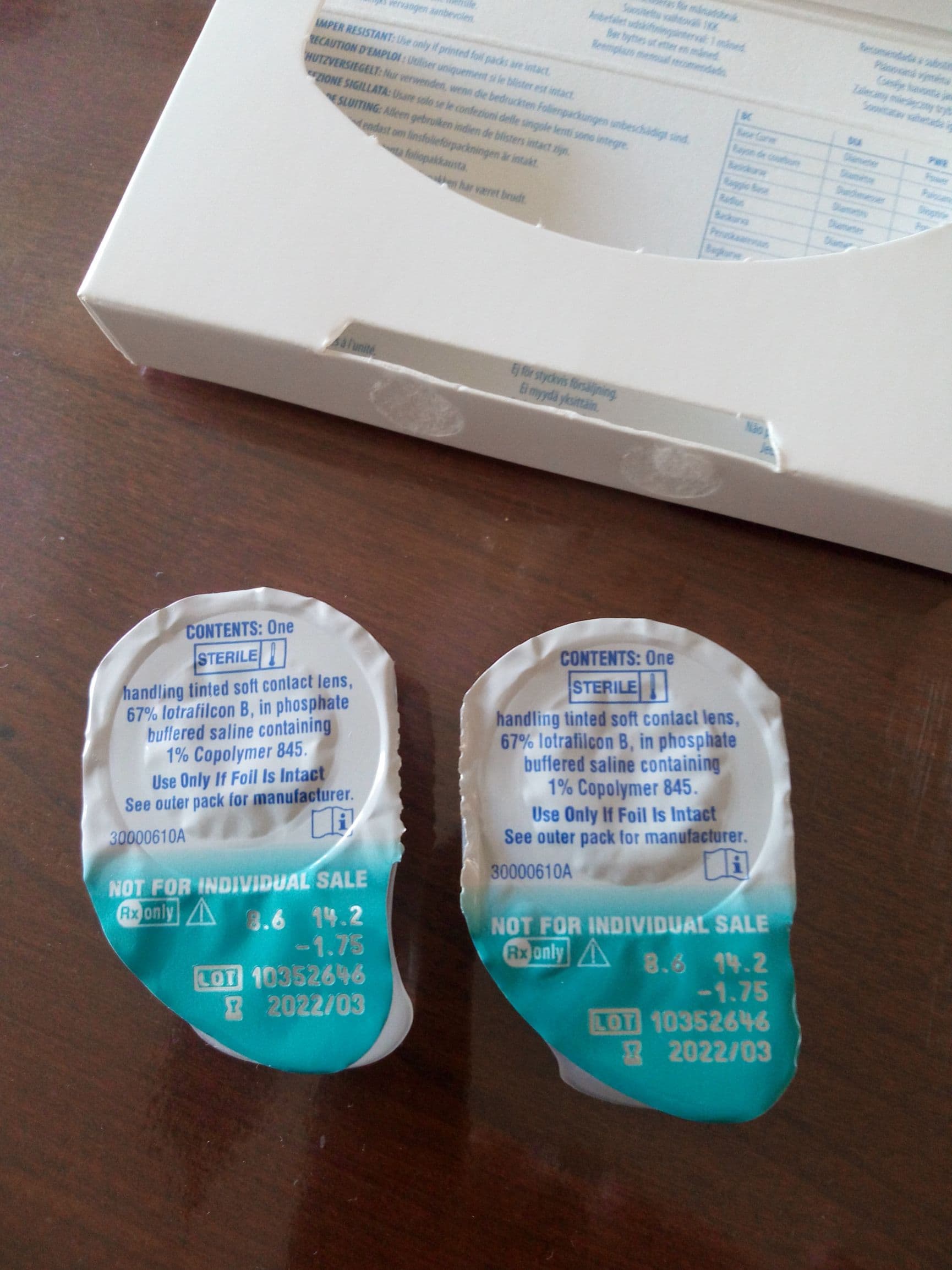Contactlenzen (gratis!)