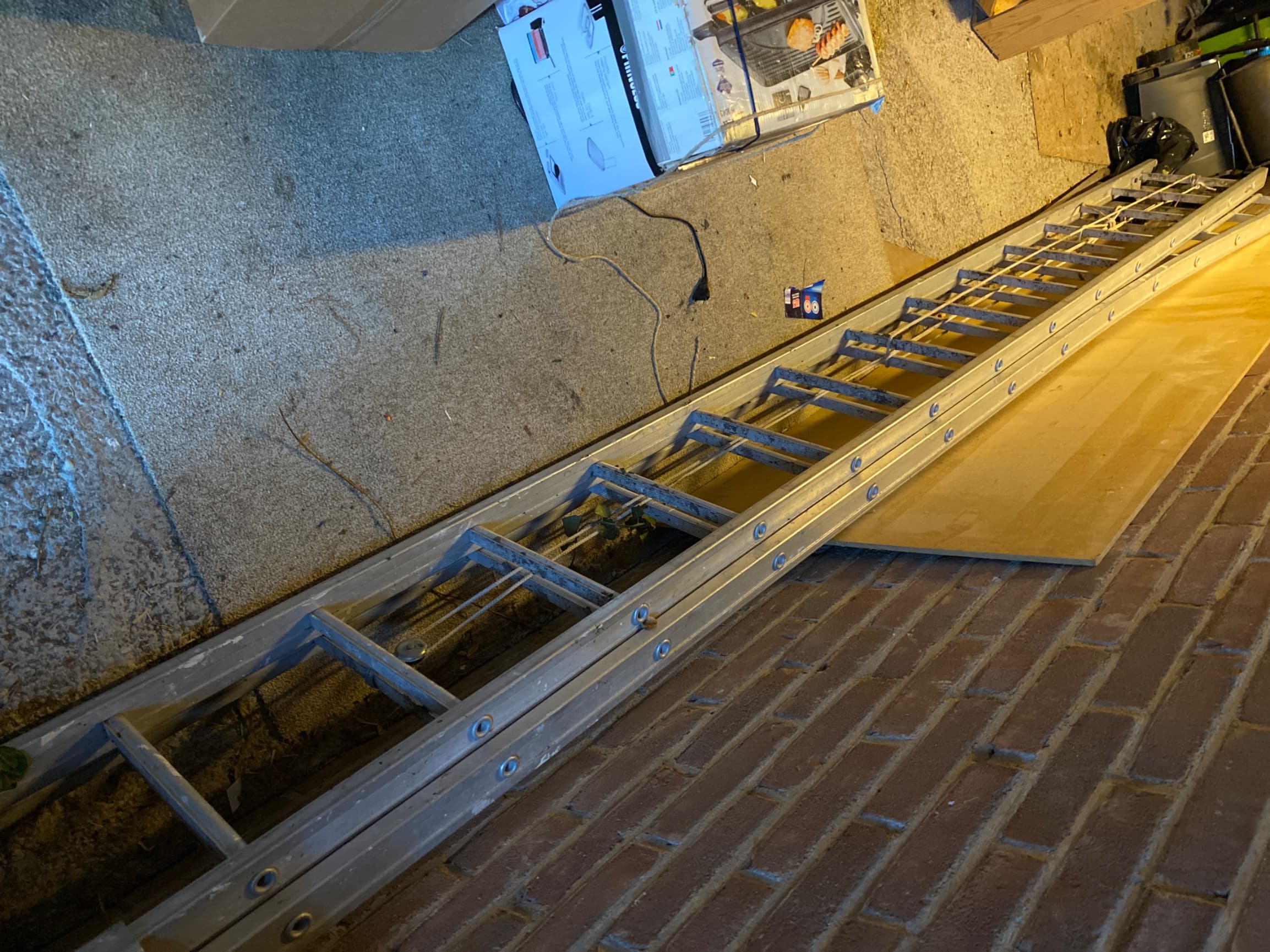 opsteekladder 10m (uitschuifbaar)