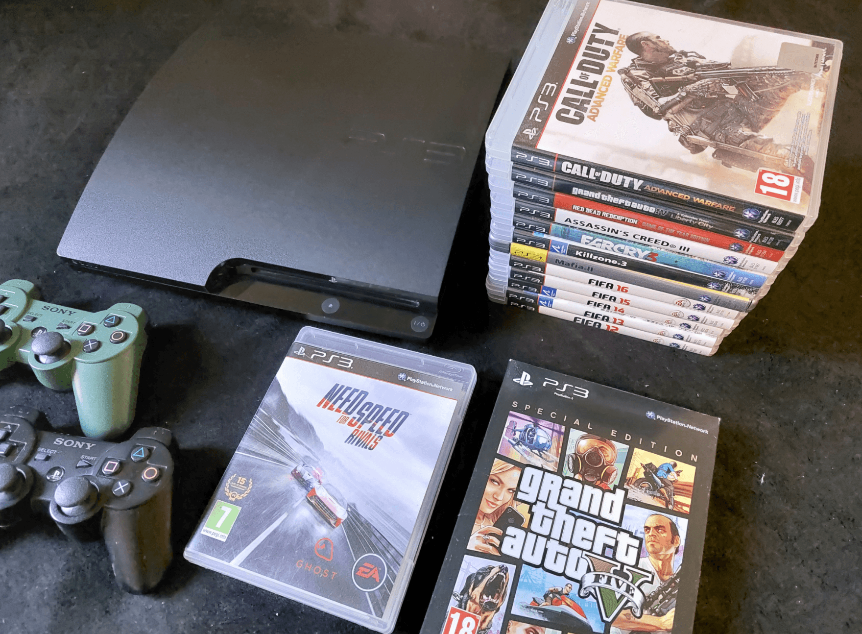 Playstation 3 + Veel games