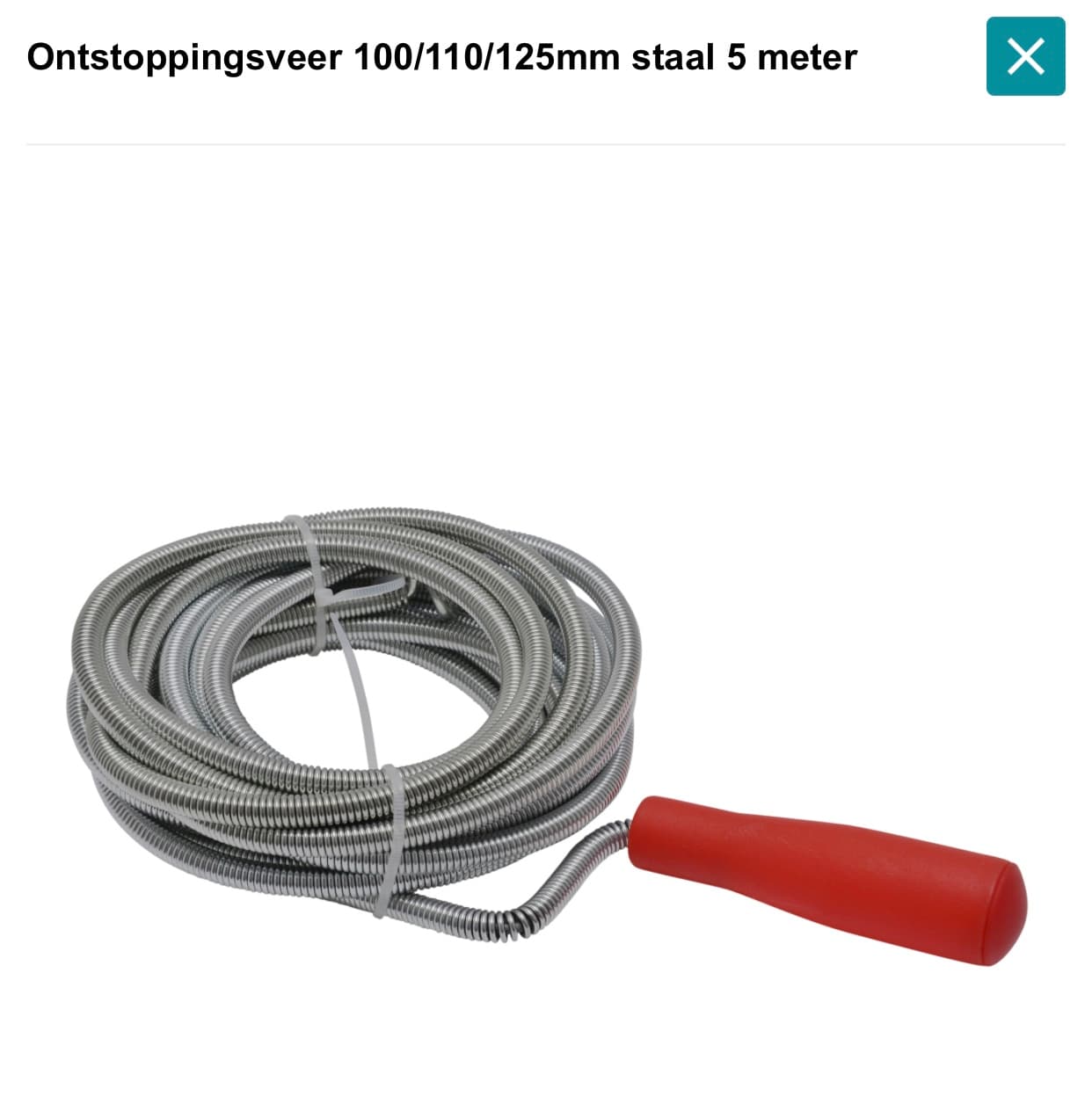 Ontstoppingsveer