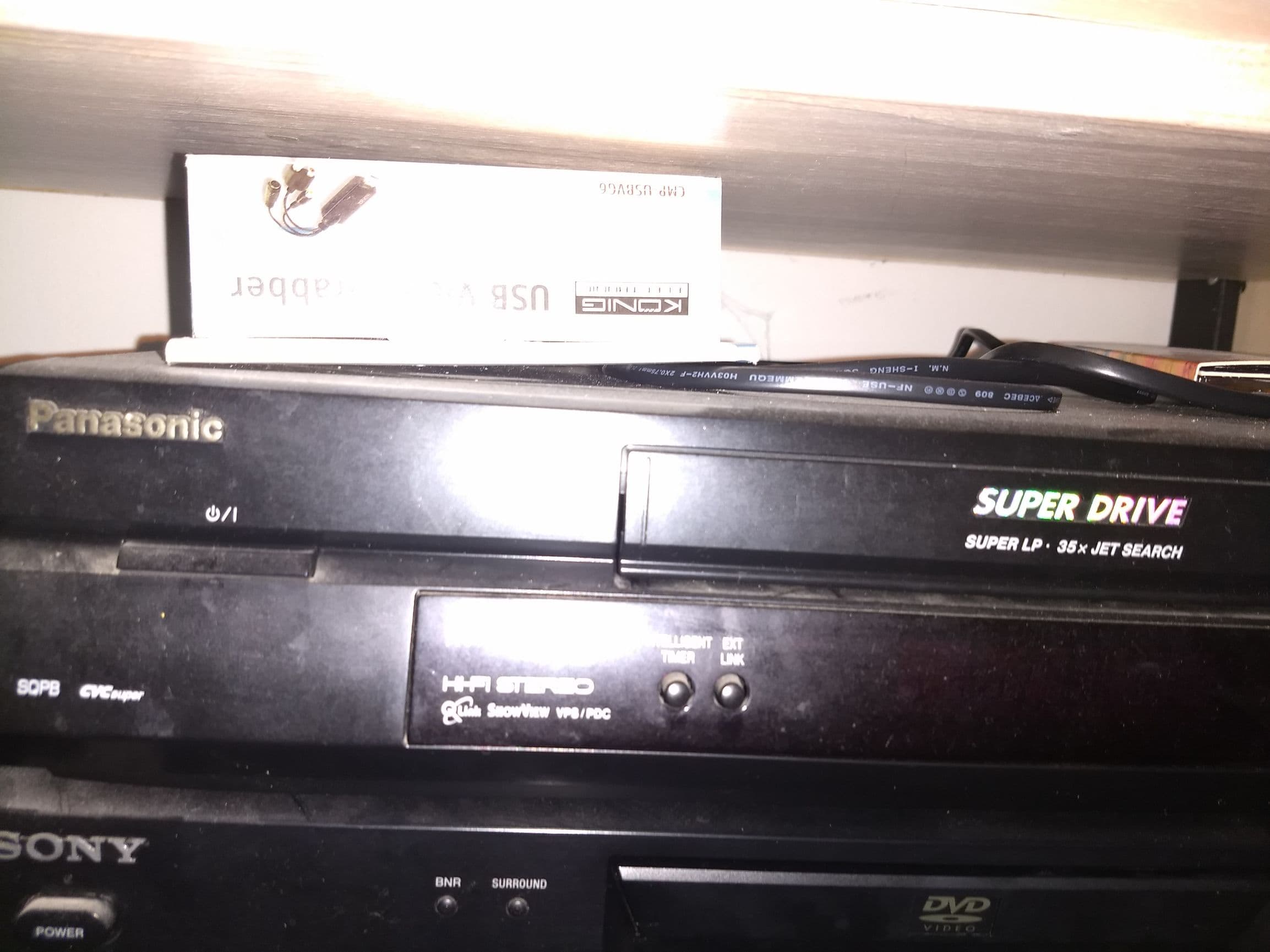videorecorder met videograbber