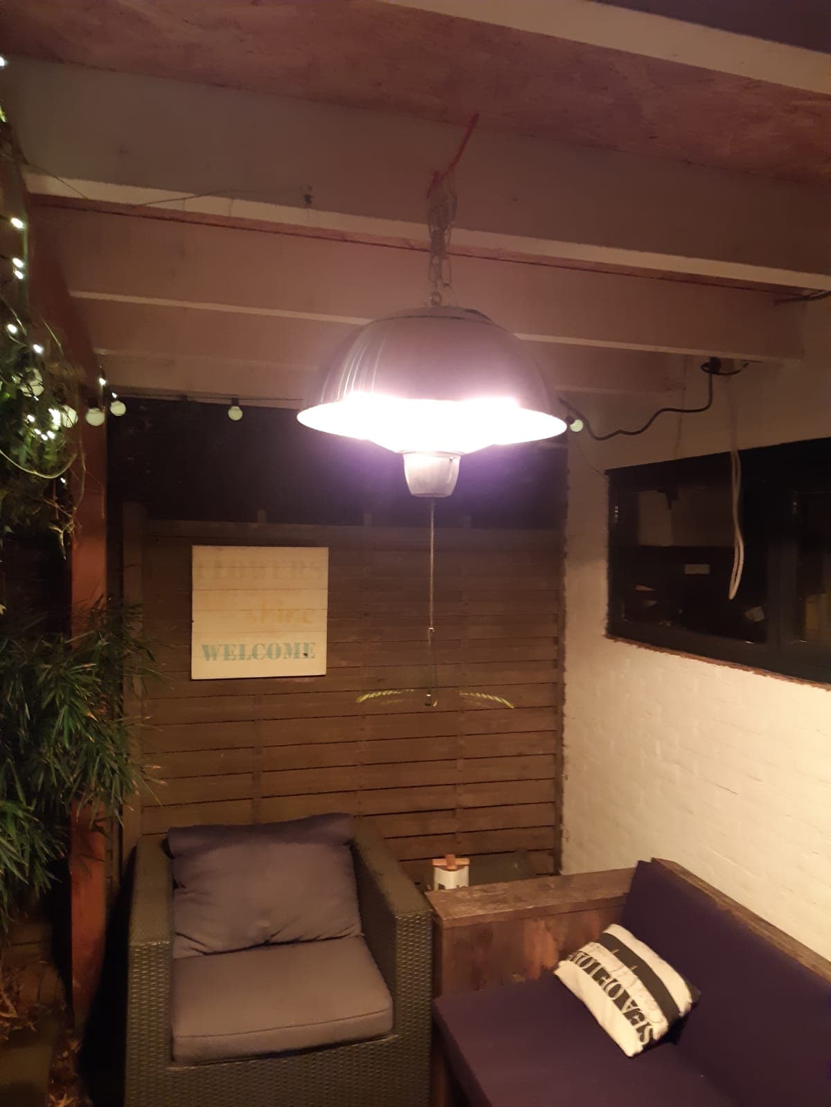 Elektrische terrasverwarmer