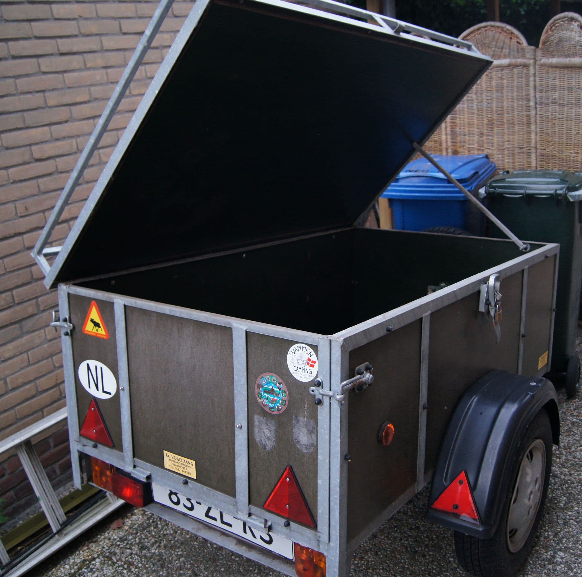 bagagewagen voor vakantie