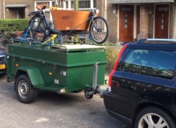 Grote bagage wagen voor vakantie. Beschikbaarheid zie onder
