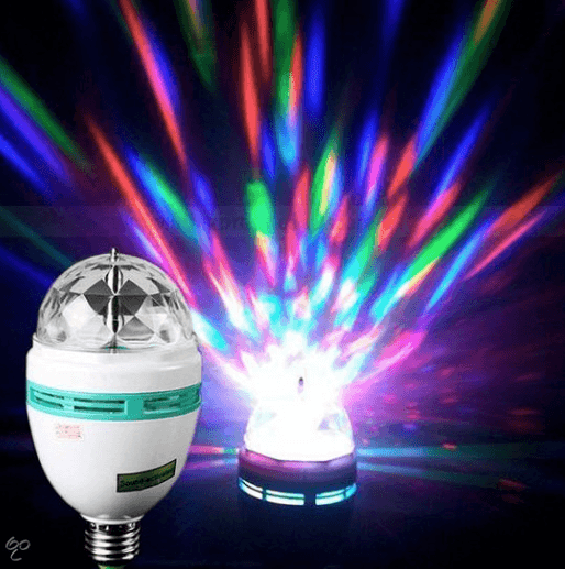 LED Rotating disco lamp