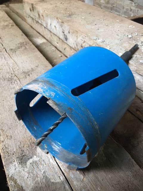 Gatenboor of gatenzaag voor steen 150 mm