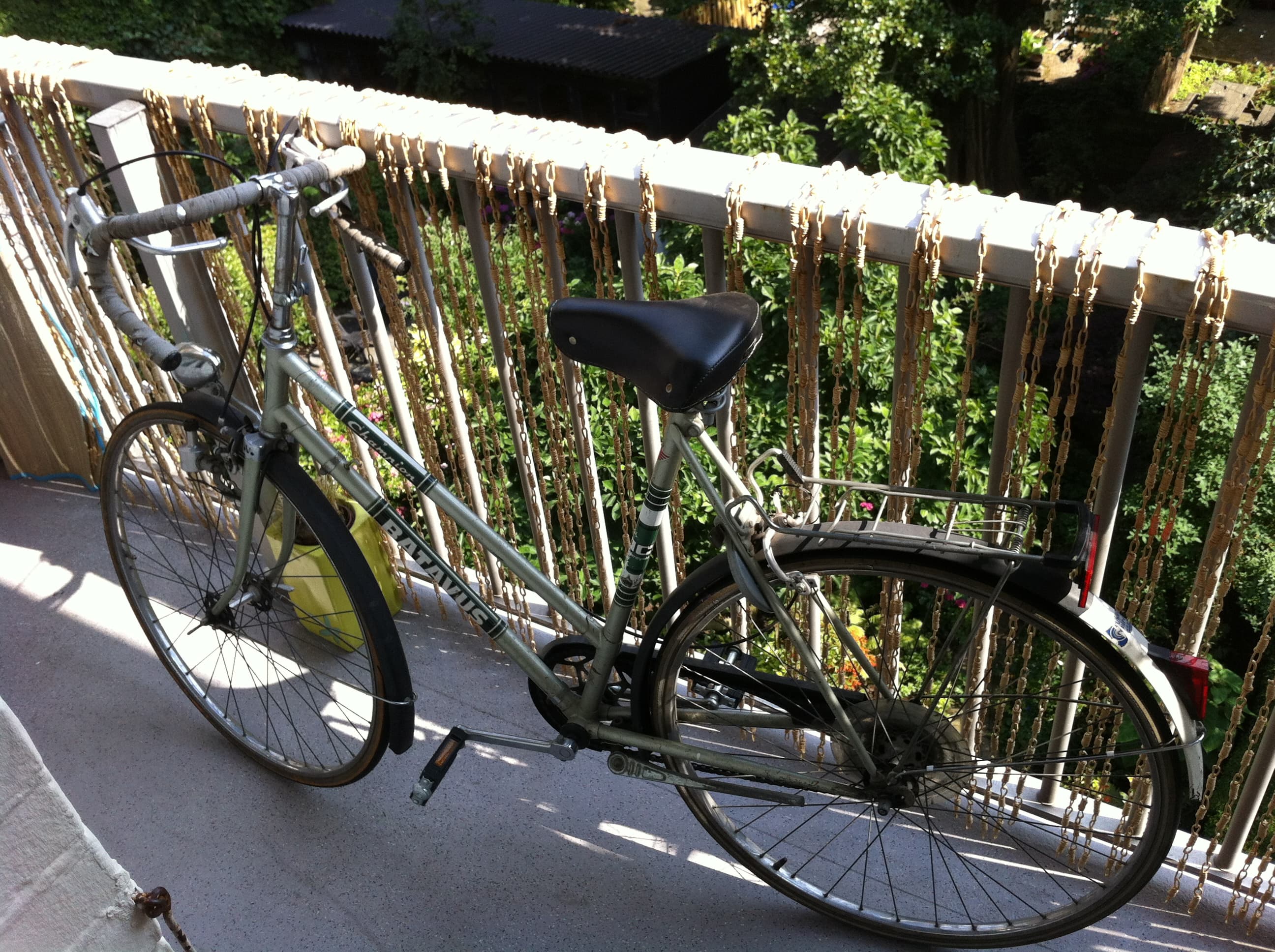 Batavus Champion racefiets met nieuwe banden