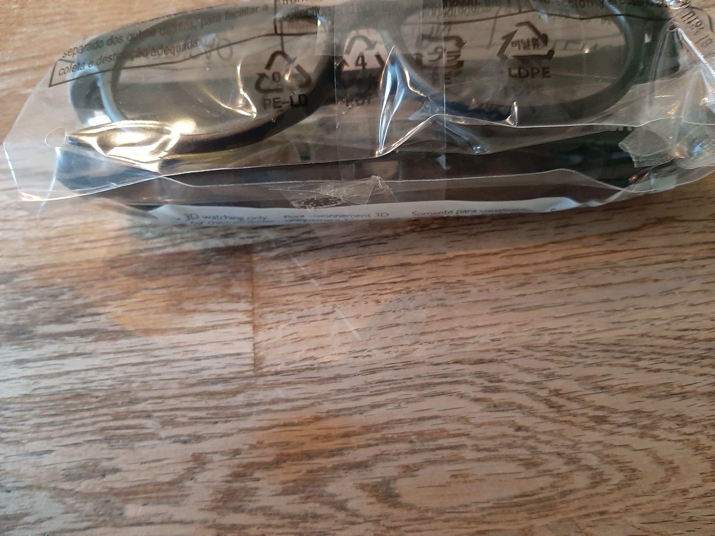 Bijgeleverd bij de tv