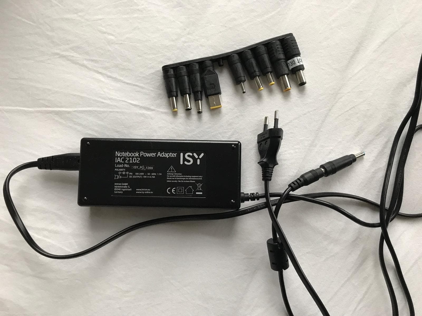 Universele laptop oplader / charger