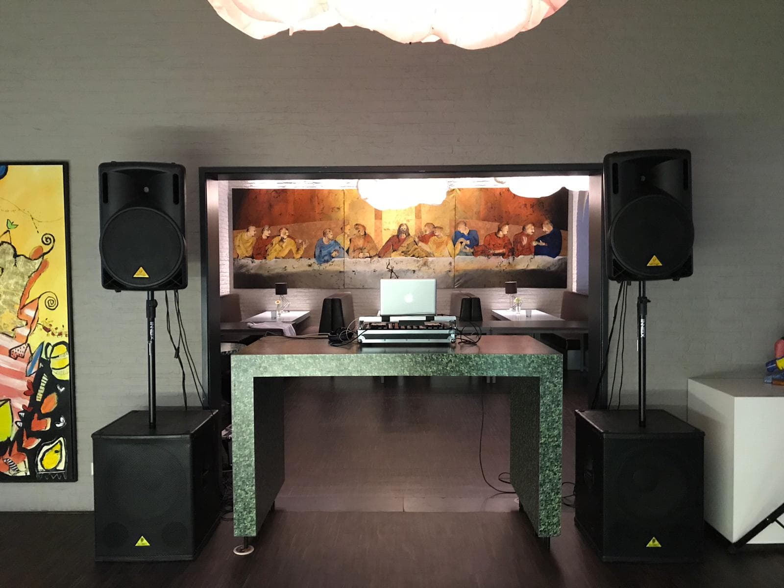 Speakerset (dj-set) te huur | 2 tops en 2 subs