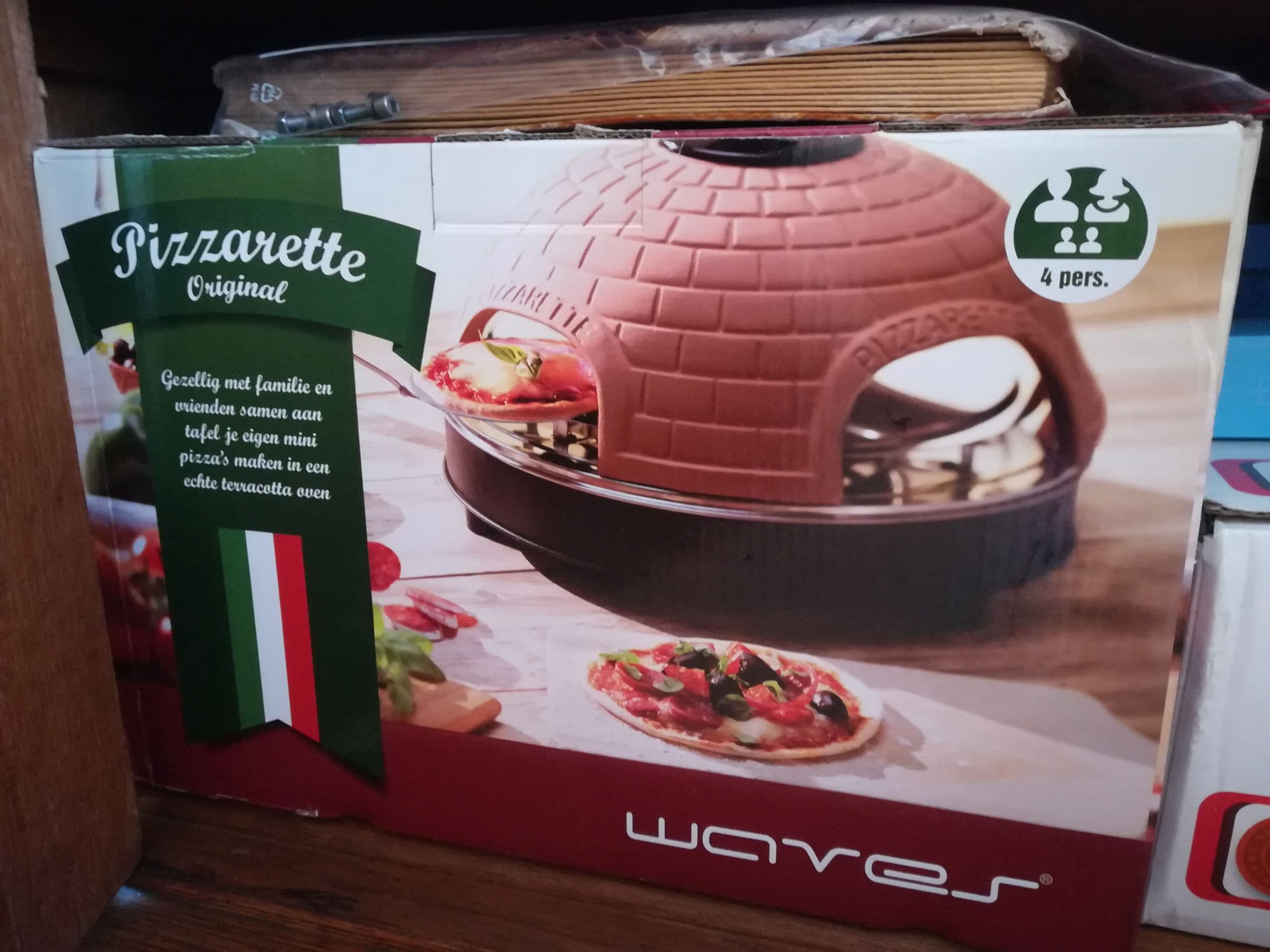 Pizzarette voor 4 personen