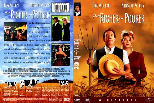 For Richer Or Poorer (Kirstie Alley &  Tim Allen) 1997. - DVD