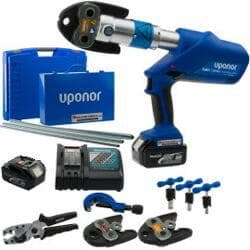 Uponor accu perstang met bekken 16, 20, 25 en 32 mm