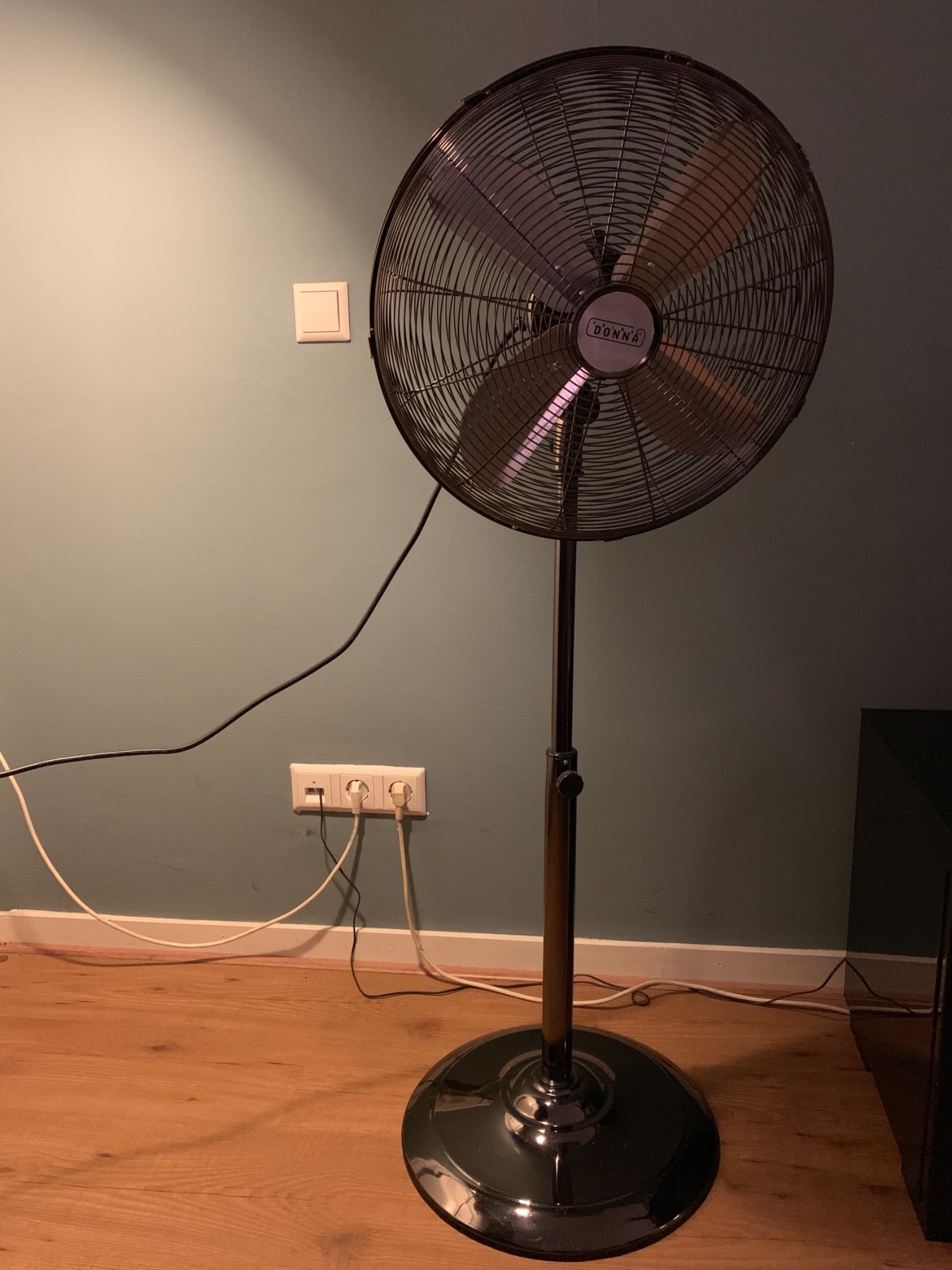 Ventilator staand