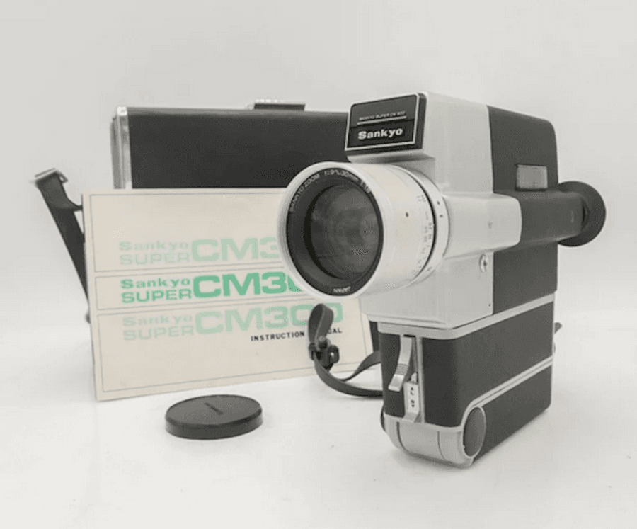 Sankyo Super CM300 8mm film camera