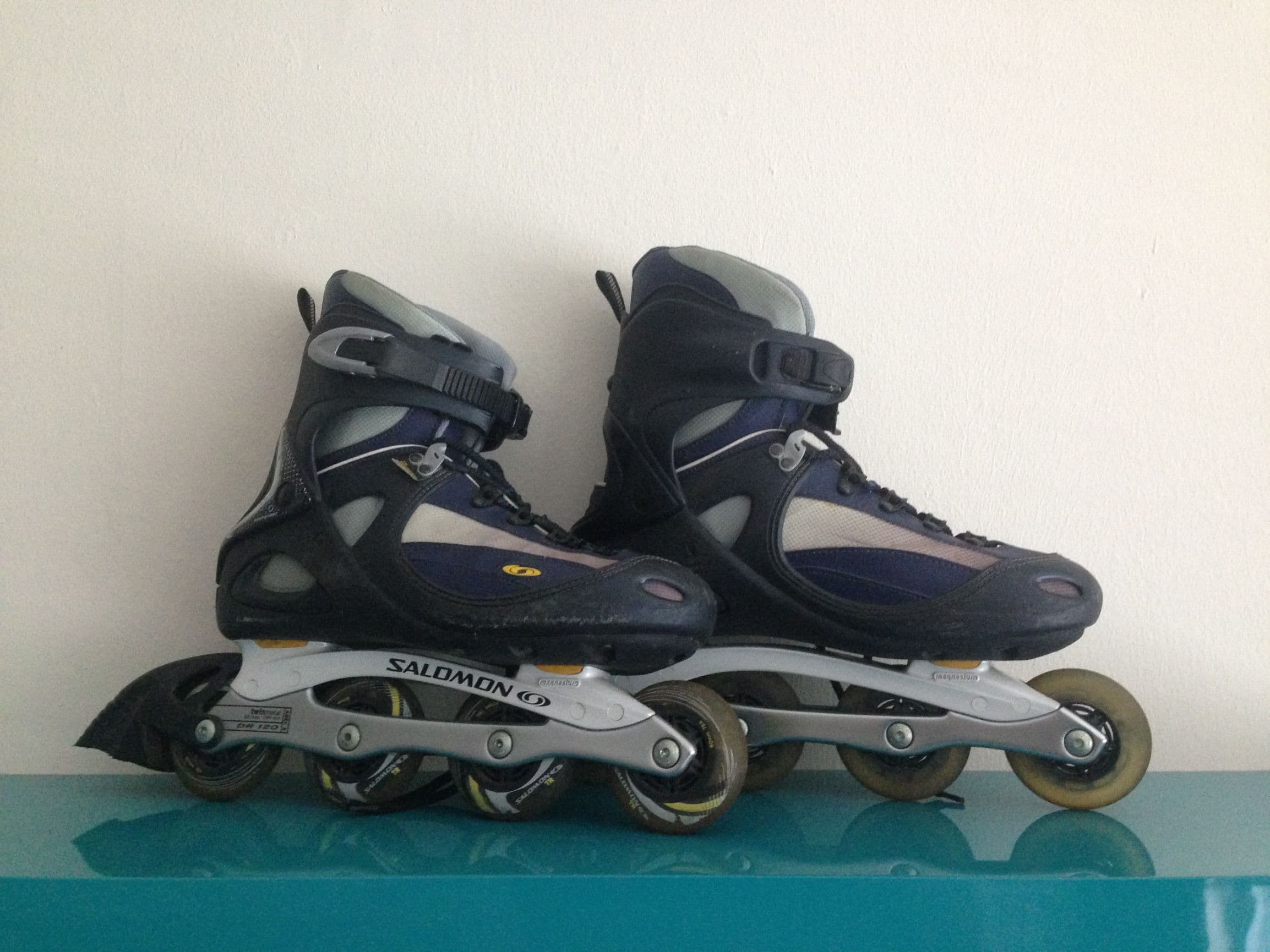 Inline skates met beschermers (maat 46)