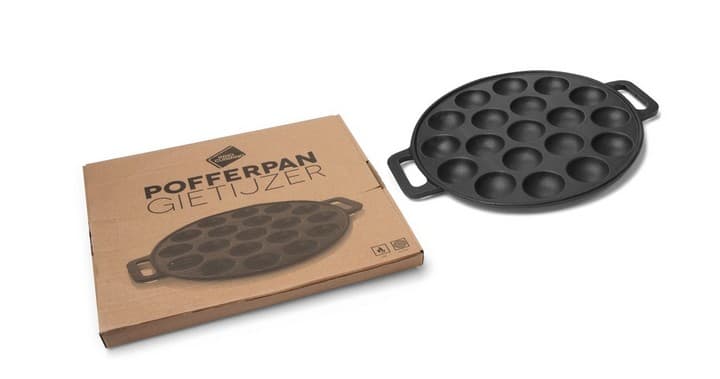 poffertjespan voor inductiekookplaat 